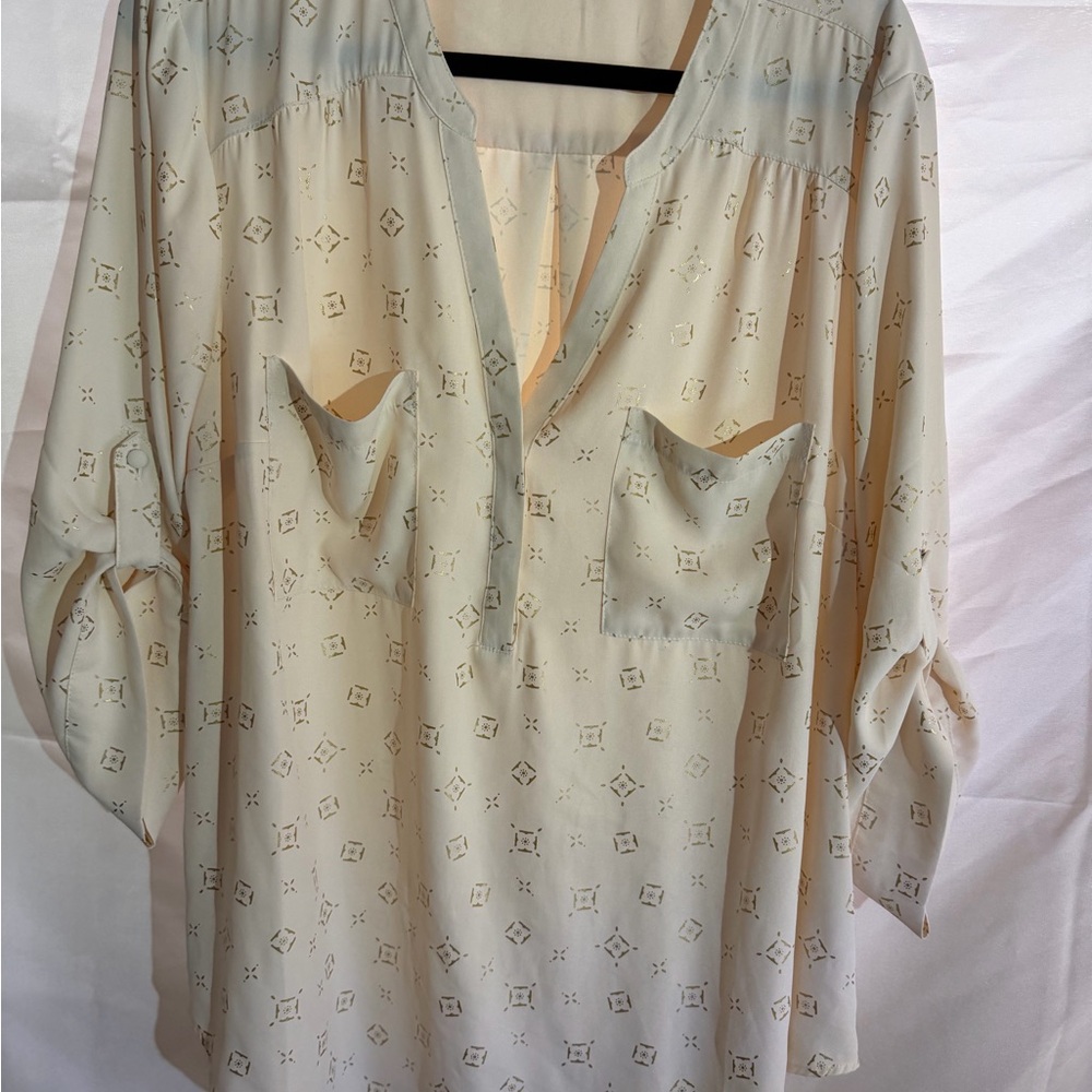 Torrid 3/4 Harper Blouse